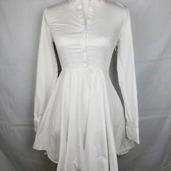NWOT Express size 0 fit and flare dress - Picture 8 of 9